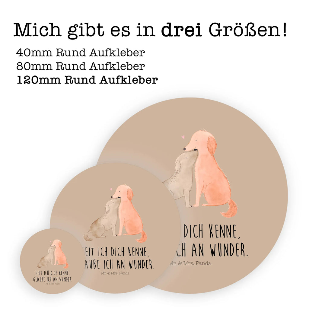120mm okrągła naklejka psy Miłość Aufkleber, Etikett, Sticker, Sprüche, Hund, Hunderasse, Hundebesitzer, Hundemotiv, Haustier, Tierliebhaber, Hund. Hunde, Vertrauen, Herz, Liebe, Kuss, Kuscheln