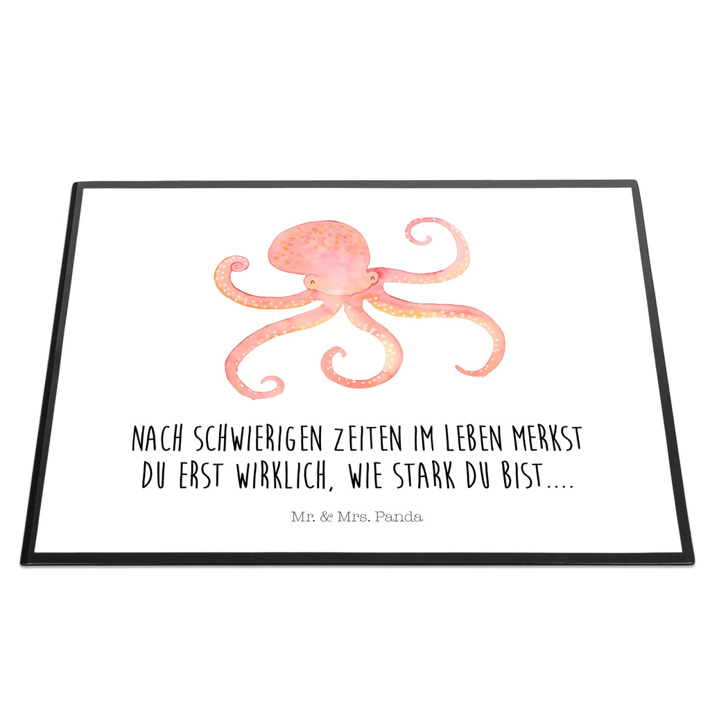 Schreibtischunterlage Tintenfisch Schreibtisch Unterlagen, Schreibunterlage, Schreibtischauflage, Bürobedarf, Büroartikel, Schreibtischunterlage Groß, Schreibwaren, Tiermotive, Gute Laune, lustige Sprüche, Tiere, Wasser, Meer, Meerestier, Krake, Tintenfisch, Ozean, Arme