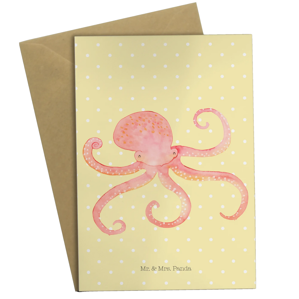 Greetings card Squid glückwunschkarten, kommunionskarte, weihnachtskarten, Motivkarte, jubiläumskarte, Grußkarte, firmungskarte, neujahrskarte, valentinstagskarte, osterkarte, dankeskarten, Glückwunschkarte, einladungskarten, babykarte, hochzeitskarten, Grußkarten, Beileidskarte, genesungskarte, spruchkarte, vatertagskarte, osterkarten, Klappkarte, abiturkarte, Tiere, Tiermotive, Gute Laune, Lustige Sprüche, Tintenfisch, Arme, Meer, Meerestier, Wasser, Ozean, Krake