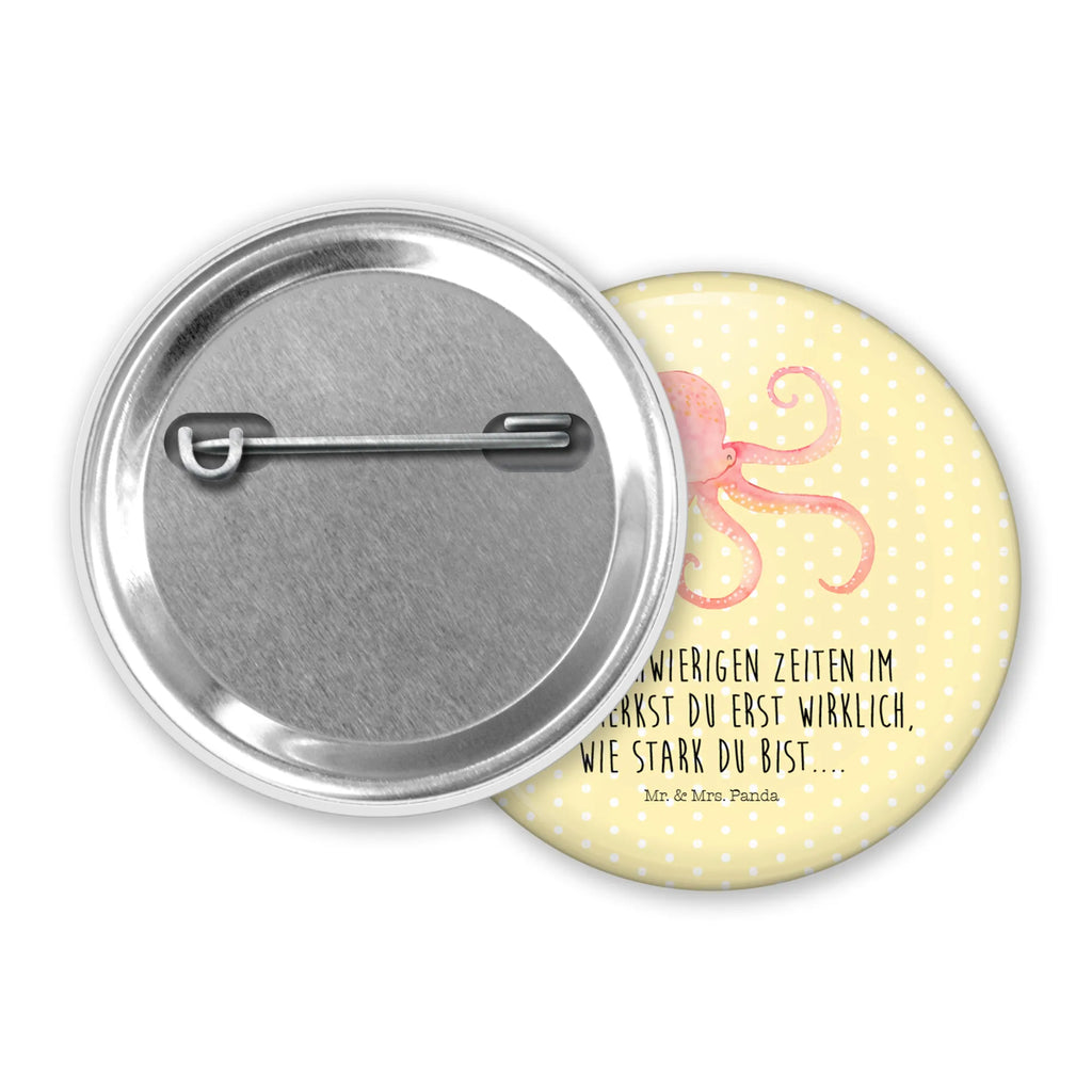 Button Squid Lapel Pin, 50mm Button, Button, Pin, small animals, cute, funny, cute animal motives, hand drawn, small world, funny sayings, good mood, happy, gifts, gift ideas, special gifts, animal lover, card, ocean, arms, water, sea, sea animal, octopus, squid