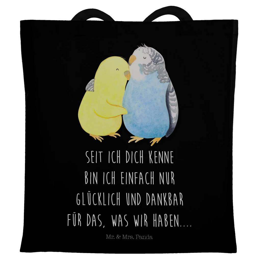 Tote bag Parakeets in love