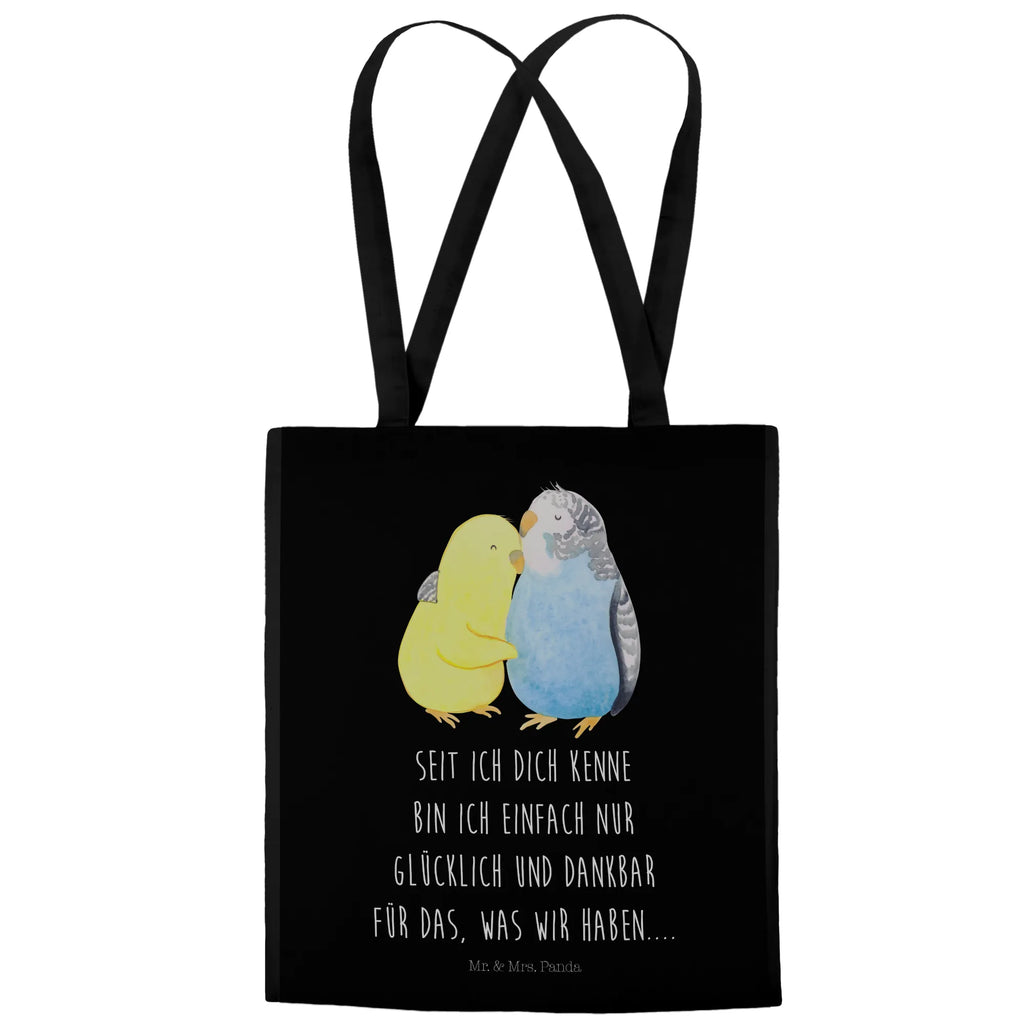 Tote bag Parakeets in love