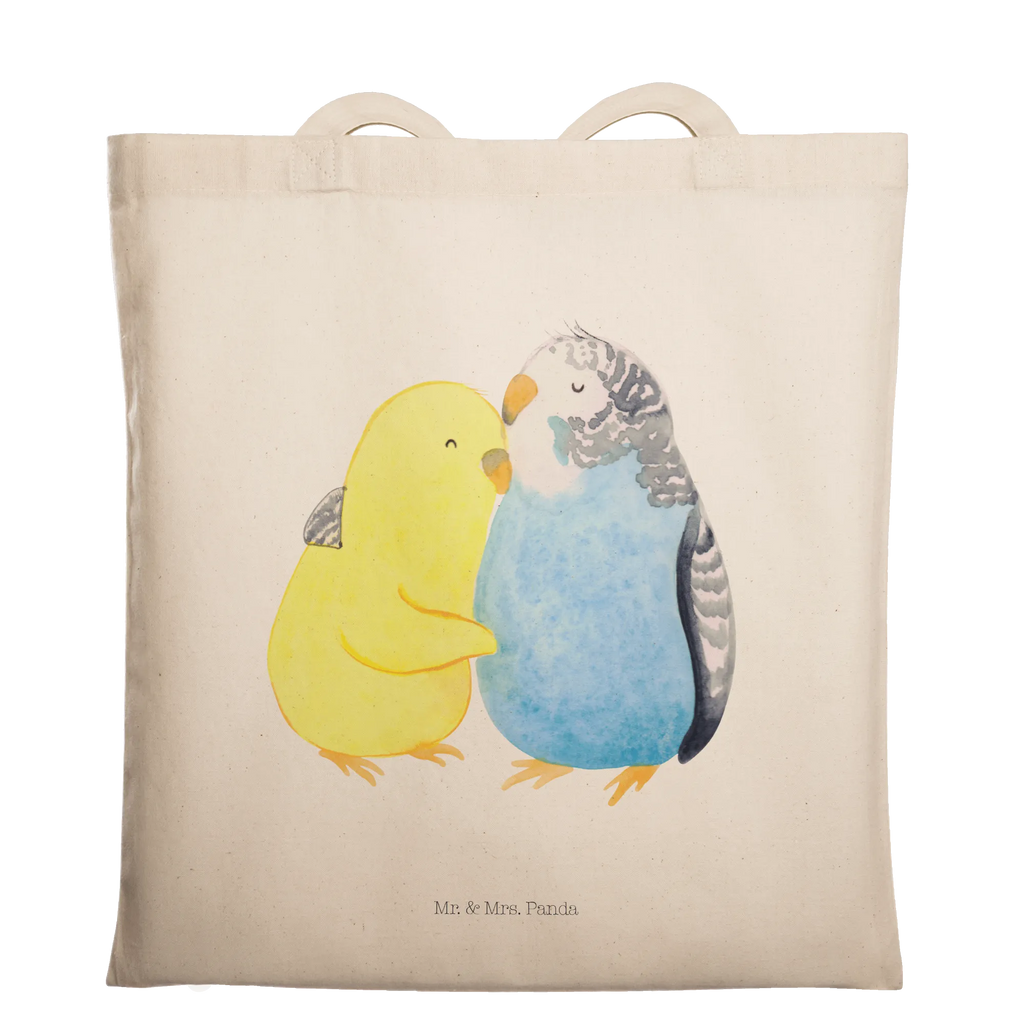 Tote bag Parakeets in love
