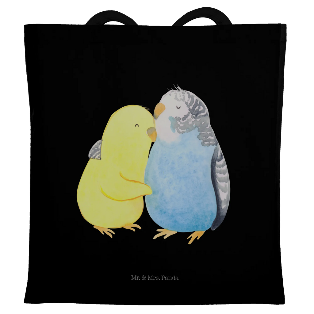 Tote bag Parakeets in love