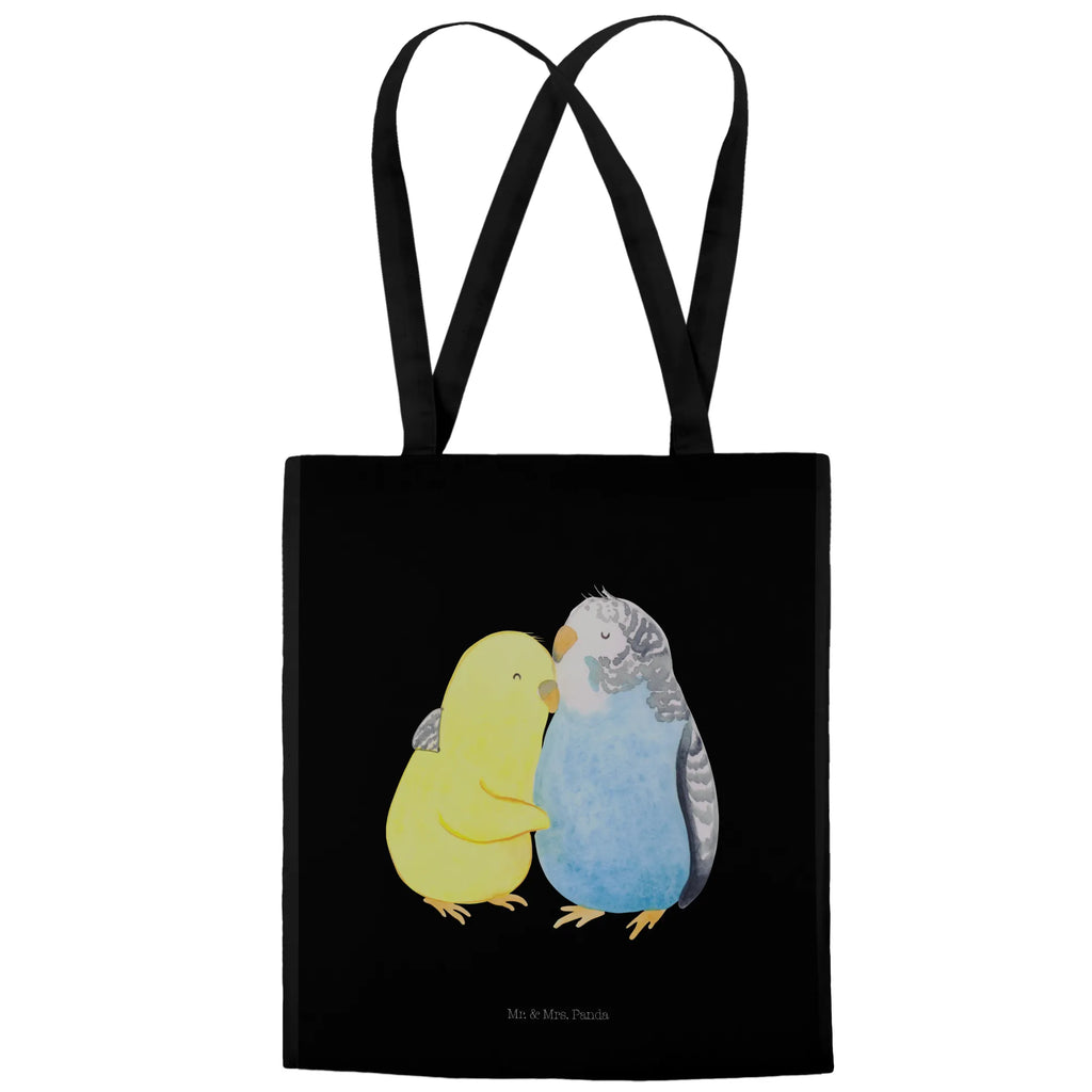 Tote bag Parakeets in love