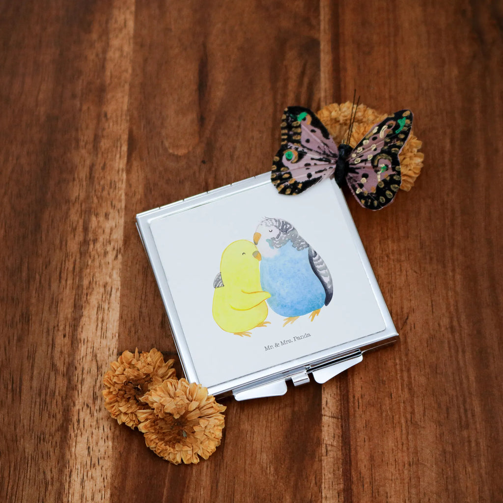 Handbag mirror Parakeets in love Handspiegel Geschenkidee, Vintage Kompaktspiegel, Tragbarer Spiegel, Taschen-Kosmetikspiegel, Spiegel Für Make-Up Tasche, Spiegel Für Unterwegs, Klappbarer Handspiegel, Silber, Handtaschenspiegel, Spiegel Für Schminktasche, Kosmetikspiegel Klein, Deko Handspiegel, Handspiegel Zum Mitnehmen, Quadratischer Handspiegel, Klappspiegel, Schminkspiegel To Go, Handspiegel Für Damen, Runder Taschenspiegel, Schminkspiegel Kompakt, Design Taschenspiegel, Klappbarer Taschenspiegel, Kompaktspiegel, Reise Spiegel, Mini Spiegel, Taschenspiegel, Handspiegel Mit Hülle, Spiegel Für Handtasche, Freund, Liebe, Ehefrau, Hocheitstag, Ehemann, Heiratsantrag, Jahrestag, Liebesgeschenk, Partner, Heiraten, Freundin, Verlobung, Vertrauen, Wellensittich, Nähe, Vögel, Kuscheln