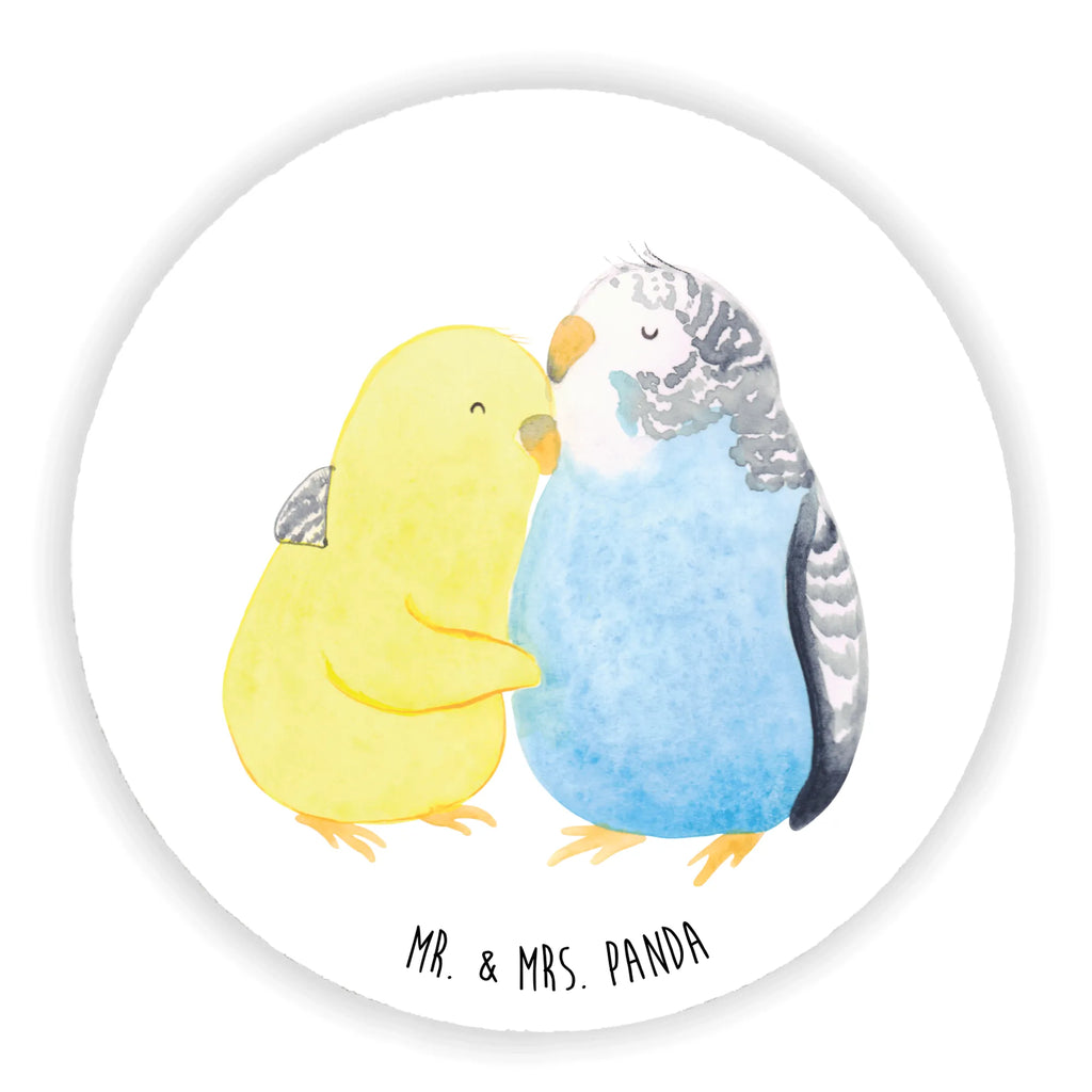 Round magnet Parakeets in love magnetic board, refrigerator magnet, office magnet, calendar magnet, magnet, refrigerator magnets, Love, Loving, Two, Together, Marriage, Engagement, Proposal of marriage, Love gift, gift for her, gift for him, anniversary gift, closeness, birds, budgie, cuddling, trust, love