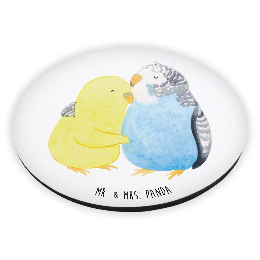 Round magnet Parakeets in love magnetic board, refrigerator magnet, office magnet, calendar magnet, magnet, refrigerator magnets, Love, Loving, Two, Together, Marriage, Engagement, Proposal of marriage, Love gift, gift for her, gift for him, anniversary gift, closeness, birds, budgie, cuddling, trust, love