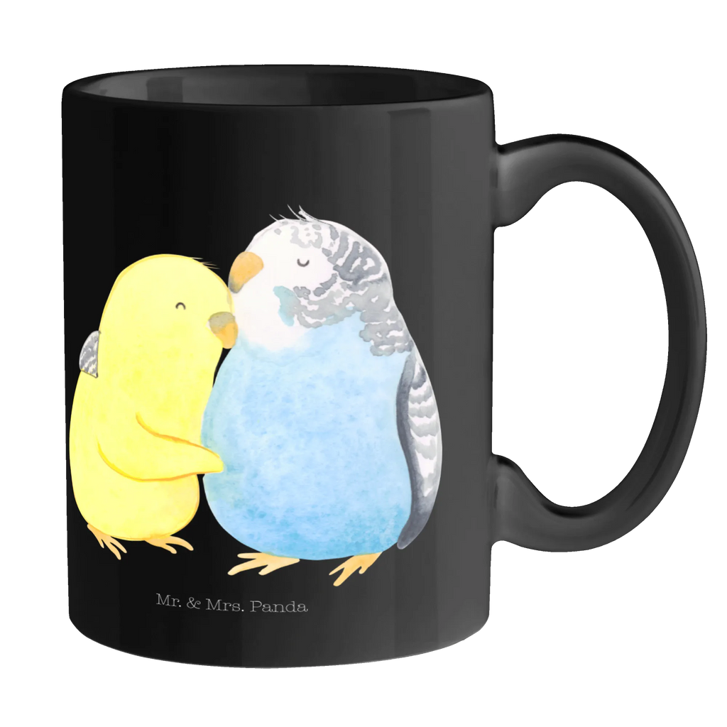 Mug Parakeets in love Geschenktasse, Tasse mit Zitaten, Porzellantasse, Bürotasse, Tasse, Keramiktasse, Teetasse, Kaffeetasse, Tasse mit Motiven, Liebe, Partner, Freund, Freundin, Ehemann, Ehefrau, Heiraten, Verlobung, Heiratsantrag, Liebesgeschenk, Jahrestag, Hocheitstag, Wellensittich, Kuscheln, Nähe, Vögel, Vertrauen