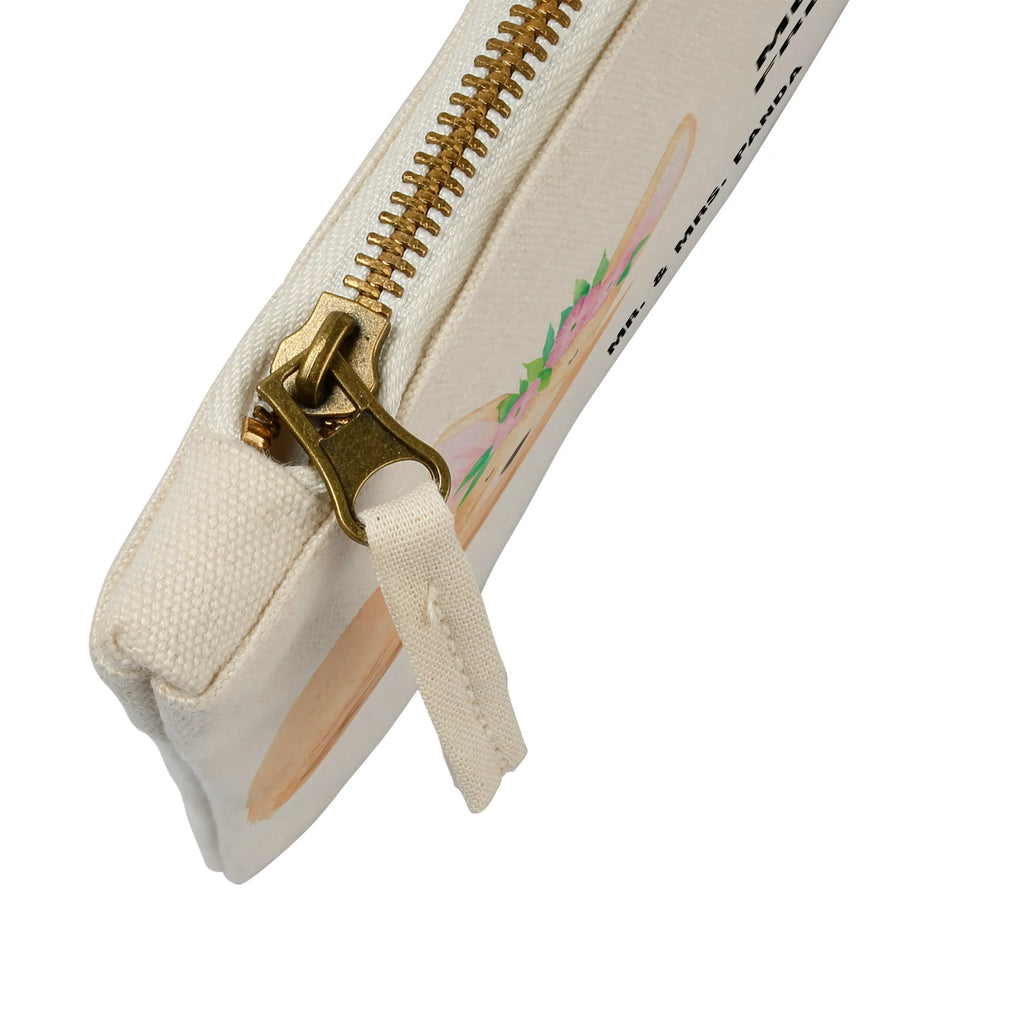 torebka na makijaż lis pustynny kwiaty Waschbeutel, Schminkbeutel, beauty case, utensilientasche, Schminktasche, Waschtasche, Kosmetiktasche, pencil case, Mäppchen, Stiftemäppchen, aufbewahrungstasche, beauty tasche, Kulturtasche, Etui, Federmappe, aufbewahrungsbeutel, Schlampermäppchen, Schminktäschchen, Kosmetikbeutel, Kulturbeutel, kosmetiktäschchen, pinsel tasche, toiletry bag, Afrika, Wildtiere, Glücklich, Wüstenfuchs, Blumen, Blumenkranz, Wüste