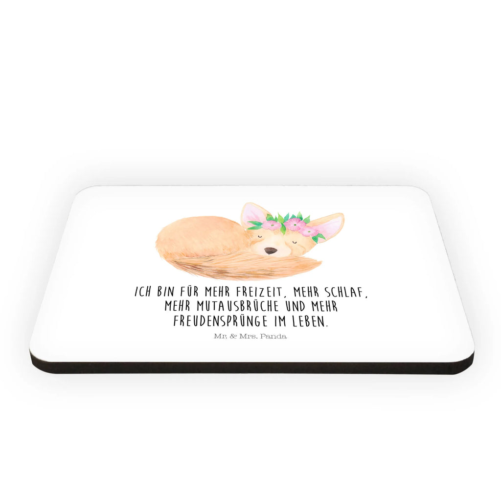 Magnet desert fox Flower Pinnwandmagnet, Notiz Magnet, Souvenir Magnet, Kühlschrank Dekoration, Motivmagnete, Whiteboard Magnet, Kühlschrankmagnet, Dekomagnet, Afrika, Wildtiere, Glücklich, Wüste, Blumen, Wüstenfuchs, Blumenkranz