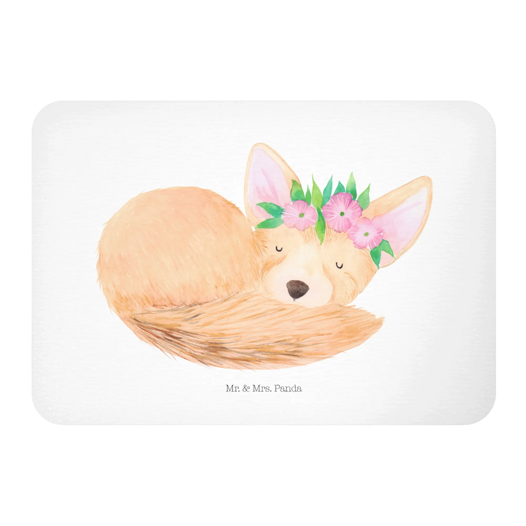 Magnet desert fox Flower Pinnwandmagnet, Notiz Magnet, Souvenir Magnet, Kühlschrank Dekoration, Motivmagnete, Whiteboard Magnet, Kühlschrankmagnet, Dekomagnet, Afrika, Wildtiere, Glücklich, Wüste, Blumen, Wüstenfuchs, Blumenkranz