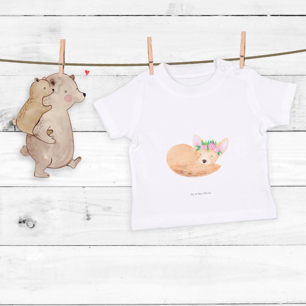 Organic Baby Shirt Wüstenfuchs Blumen Baby Bio Shirt, Baby Shirt Pastell, Baby Shirt Gestreift, Baby Shirt Weiß, Baby T-Shirt, Süßes Baby Shirt, Baby Shirt Neutral, Baby Shirt Klassisch, Baby Shirt Junge, Baby Shirt Mädchen, Baby Shirt Mit Aufdruck, Baby Shirt Modern, Baby Shirt Geschenk, Baby Shirt Unisex, Baby Jerseyshirt, Baby Shirt Mit Motiv, Baby Shirt Mit Spruch, Baby Shirt, Baby Sweatshirt, Baby Shirt Erstausstattung, Baby Pullover, Baby Kurzarmshirt, Baby Shirt Zur Geburt, Baby Top, Baby Baumwollshirt, Baby Shirt Alltag, Lustiges Baby Shirt, Baby Langarmshirt, Baby Hemd, Baby Shirt Grau, Baby Shirt Bunt, Baby Oberteil, Afrika, Wildtiere, Blumen, Wüste, Blumenkranz, Glücklich, Wüstenfuchs
