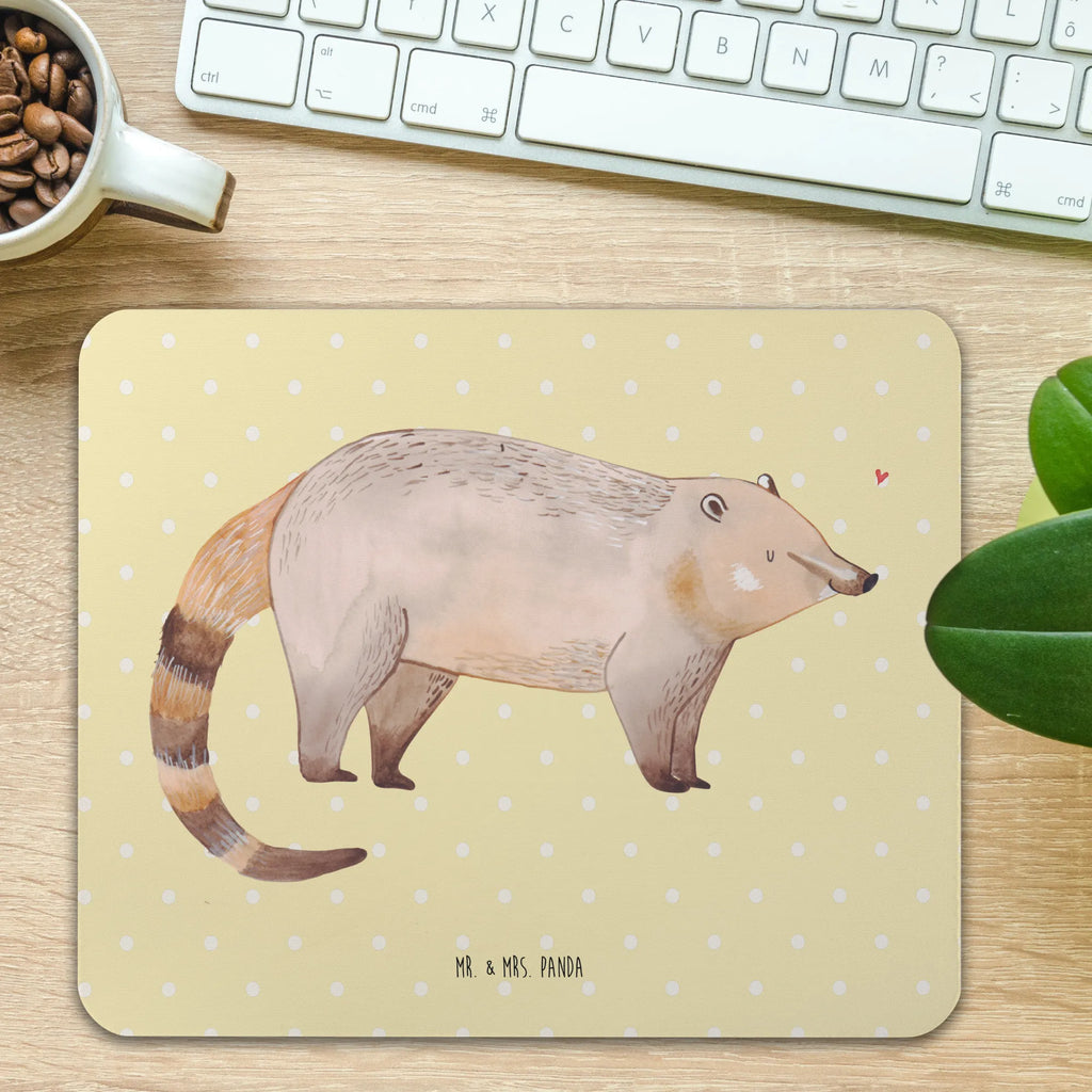 Mouse mat Coati mousepad, saying, Mouse Pad, PC, Office, Student, Print, Work, Mouse, Pad, fun, Gift, Motif, Study, small animals, cute, funny, cute animal motives, hand drawn, small world, funny sayings, good mood, happy, gifts, gift ideas, special gifts, animal lover, card, bear, trunk bear, Nose bear, nose bear