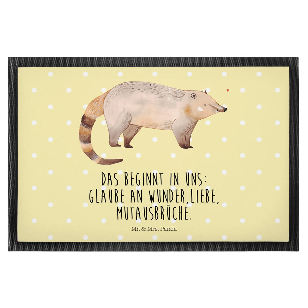 Doormat Coati Türmatte, Fußabtreter, Türvorleger, Eingangsteppich, Fußmatten, Schmutzfangmatte, sauberlaufmatten, außenmatte, flurmatte, fußmatte, Fußabstreifer, türmatten, abstreifer, Abtreter, Fussmatte, Eingangsmatte, Haustürmatte, Schmutzfangteppich, Schmutzmatte, Sauberlaufmatte, Schmutzfänger, hausmatte, schmutzfangmatten, Abtretmatte, matte haustür, Schuhabstreifer, Gute Laune, Lustige Sprüche, Tiere, Tiermotive, Nasenbären, Rüsselbär, Bär, Nasenbär