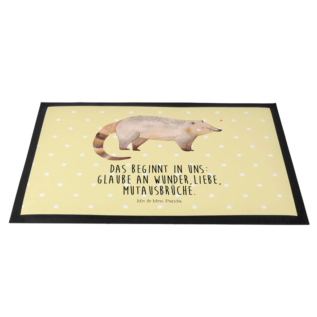 Doormat Coati Türmatte, Fußabtreter, Türvorleger, Eingangsteppich, Fußmatten, Schmutzfangmatte, sauberlaufmatten, außenmatte, flurmatte, fußmatte, Fußabstreifer, türmatten, abstreifer, Abtreter, Fussmatte, Eingangsmatte, Haustürmatte, Schmutzfangteppich, Schmutzmatte, Sauberlaufmatte, Schmutzfänger, hausmatte, schmutzfangmatten, Abtretmatte, matte haustür, Schuhabstreifer, Gute Laune, Lustige Sprüche, Tiere, Tiermotive, Nasenbären, Rüsselbär, Bär, Nasenbär