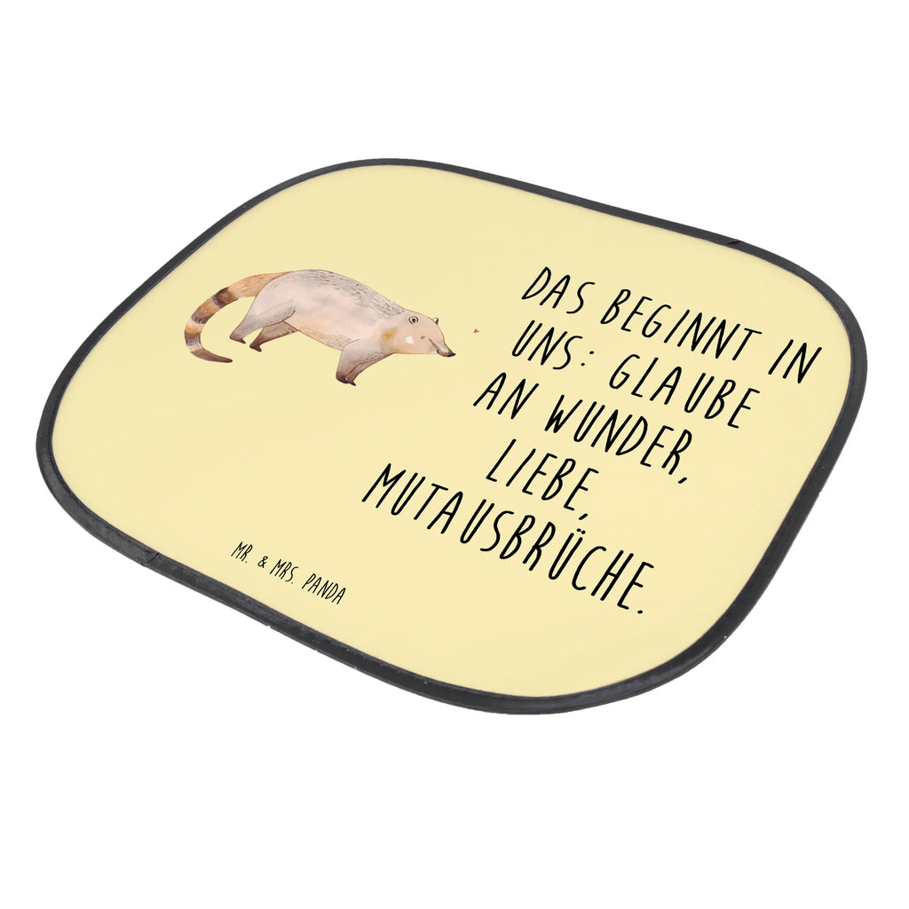 Car sun shade Coati car, children, sun protection, sun visor, family, windows, back seat, gift, small animals, cute, funny, cute animal motives, hand drawn, small world, funny sayings, good mood, happy, gifts, gift ideas, special gifts, animal lover, card, trunk bear, nose bear, Nose bear, bear