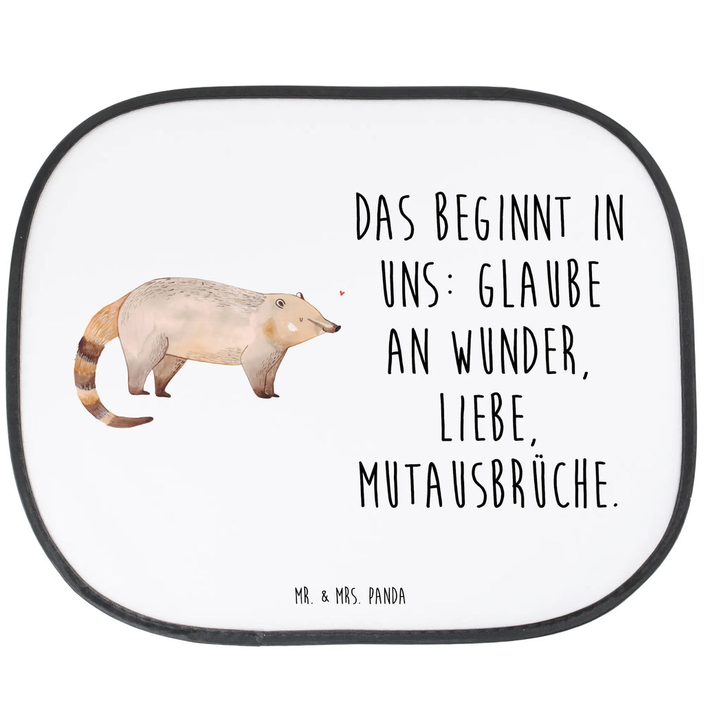 Car sun shade Coati car, children, sun protection, sun visor, family, windows, back seat, gift, small animals, cute, funny, cute animal motives, hand drawn, small world, funny sayings, good mood, happy, gifts, gift ideas, special gifts, animal lover, card, trunk bear, nose bear, Nose bear, bear