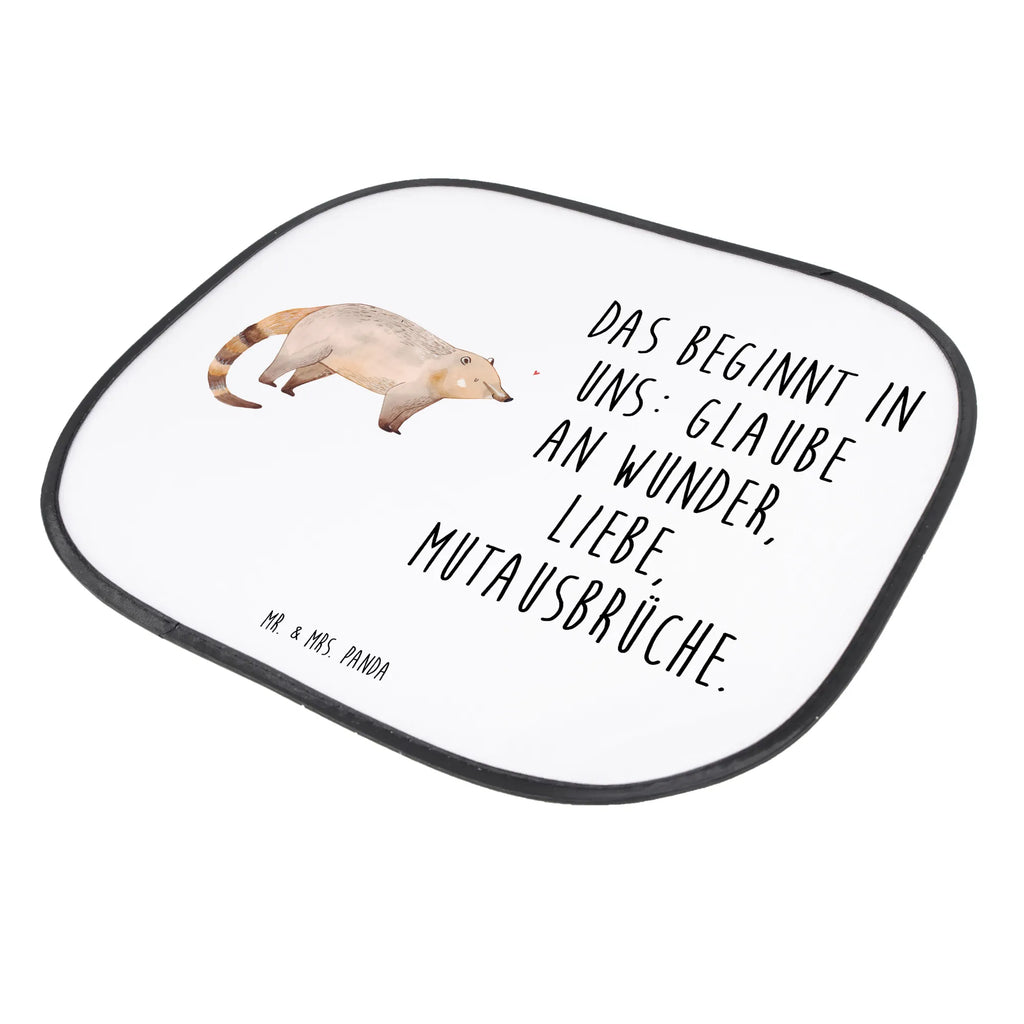 Car sun shade Coati car, children, sun protection, sun visor, family, windows, back seat, gift, small animals, cute, funny, cute animal motives, hand drawn, small world, funny sayings, good mood, happy, gifts, gift ideas, special gifts, animal lover, card, trunk bear, nose bear, Nose bear, bear