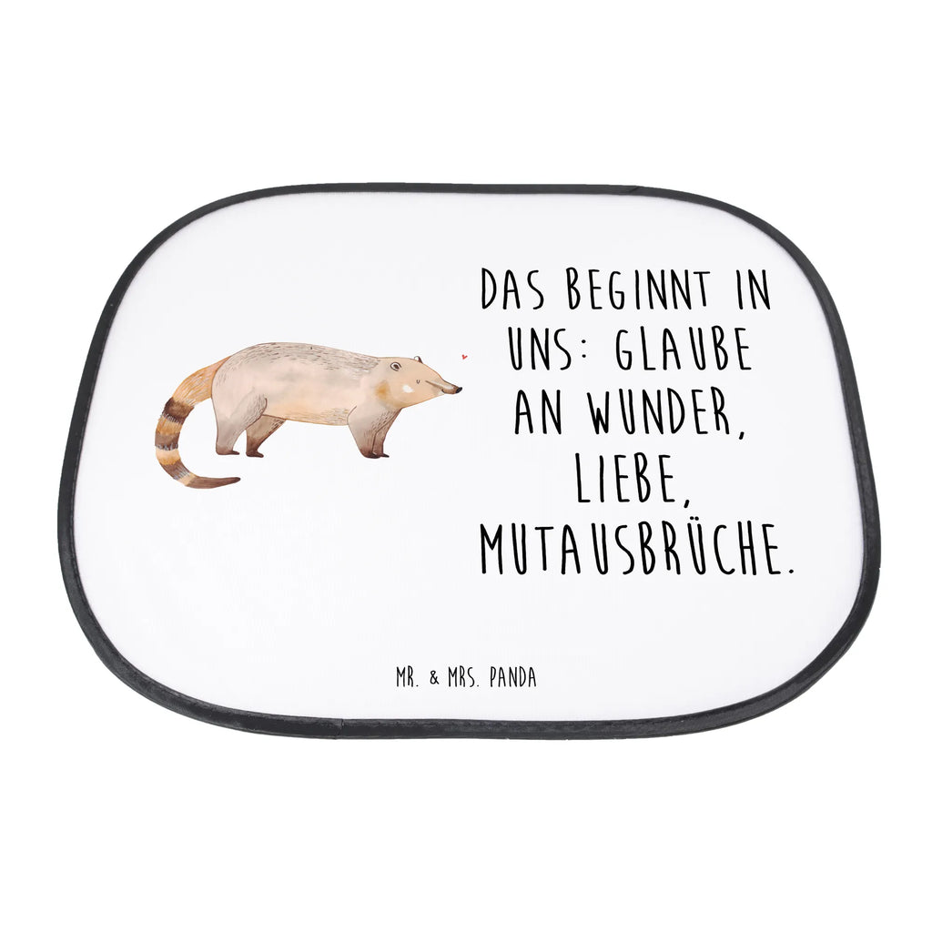 Car sun shade Coati car, children, sun protection, sun visor, family, windows, back seat, gift, small animals, cute, funny, cute animal motives, hand drawn, small world, funny sayings, good mood, happy, gifts, gift ideas, special gifts, animal lover, card, trunk bear, nose bear, Nose bear, bear