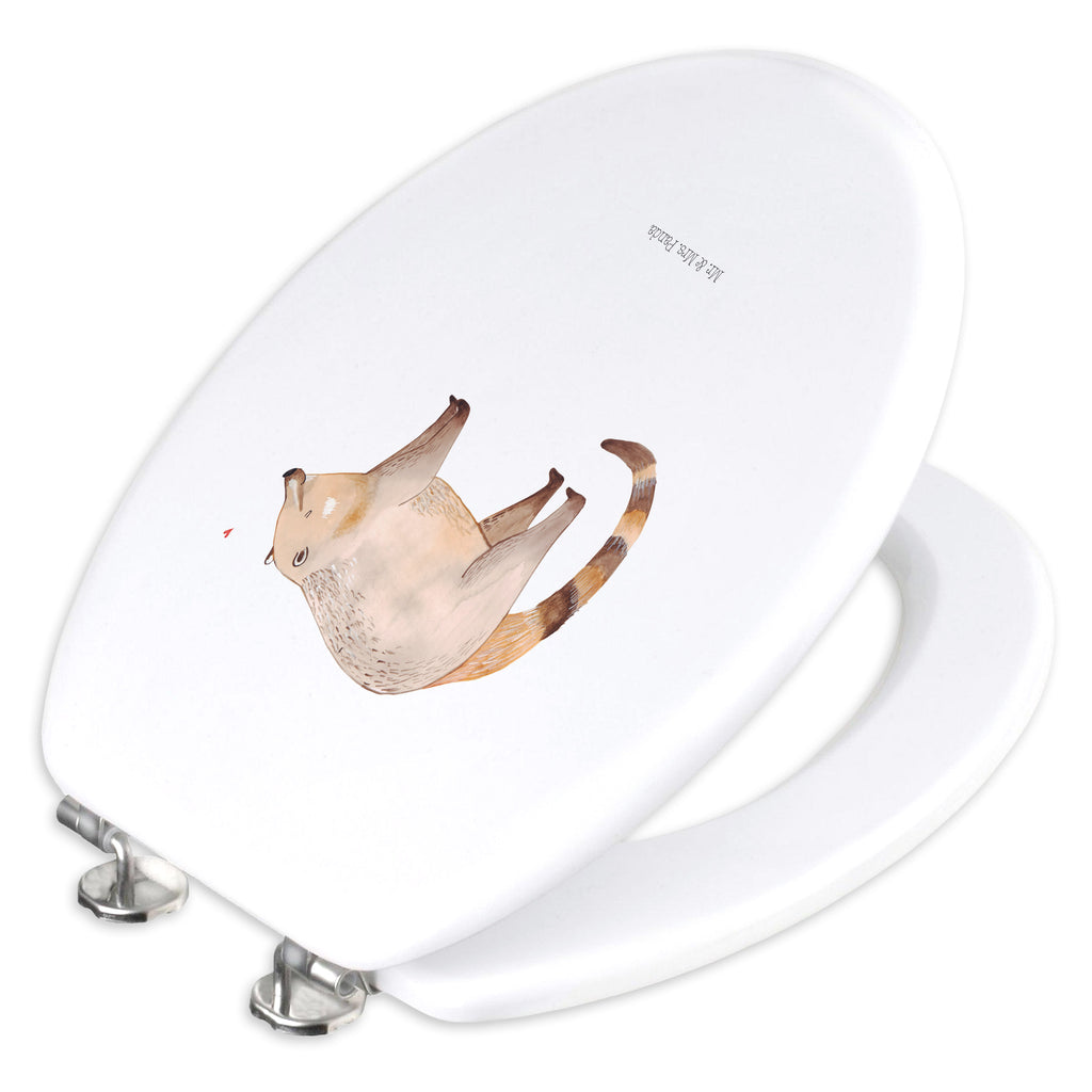 Motiv WC deska sedesowa Nosacz WC-Sitz, Toilettendeckel, Klodeckel, WC-Deckel, Klobrille, Toilettensitz, Tiere, Tiermotive, lustige Sprüche, Gute Laune, Nasenbär, Rüsselbär, Bär, Nasenbären