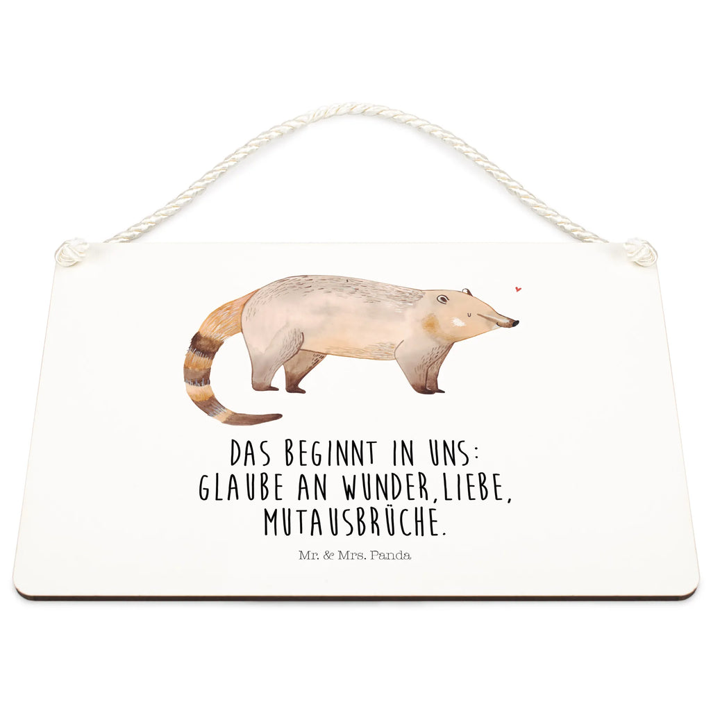 Decorative sign Coati Holztafel, Wandschild, Motivschild, holzbild, hängeschild, Türschild, Küchenschild, dekoration schild, wandtafel, Schild, sprüche schild, Badschild, dekotafel, Dekoschild, dekoschilder, Schild mit Spruch, Holzschild, Türschild Familie, Deko Wandtafel, Spruchschild, Deko Schild, wandhänger, Tiere, Tiermotive, Gute Laune, Lustige Sprüche, Bär, Nasenbär, Nasenbären, Rüsselbär