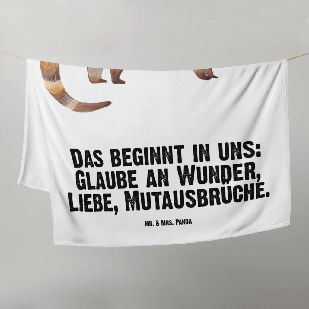 Kocyk dla niemowląt Nosacz Motywy zwierzęce, dobra energia, zabawne powiedzonka, zwierzęta