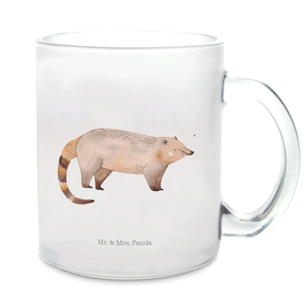 Teetasse Nasenbär tasse glas, Teetasse aus Glas, Teegläser, Teetasse, Glasbecher, Trinkglas, Tasse, getränkeglas, Tasse Für Tee, Teeglas, Teetasse Glas, Tee Tasse, glastasse, Becher, becher für tee, becher glas, Große Teetasse, Glas Teebecher, Lustige Sprüche, Tiere, Tiermotive, Gute Laune, Rüsselbär, Nasenbär, Bär, Nasenbären