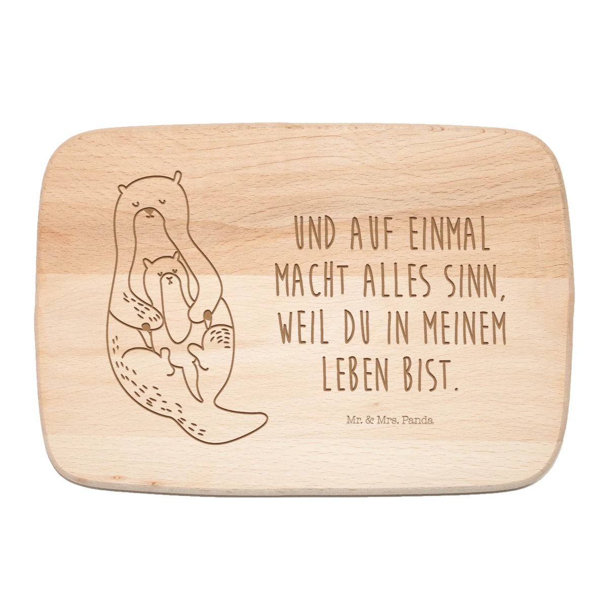 Serving board otter child