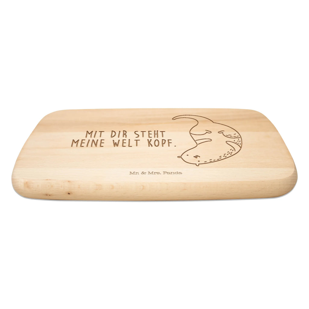 Küchenbrett Otter Kopfüber Holzbrett, Schneidebrett, Frühstücksbrettchen, Küchenbrett, Schneidebrett Holz, Frühstücksbrett, Otter, Fischotter, Seeotter, Otter Seeotter See Otter