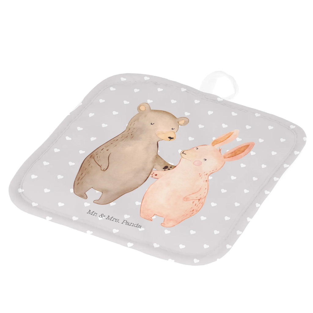 2er Set Topflappen  Bär und Hase Umarmen Topflappen, Topfhandschuhe, Topflappen lustig, Topflappen mit Spruch, Schöne Topflappen, Topflappen 2er Set, Topflappen Set, Topflappenset, Ofenhandschuh, Ofenhandschuhe, Topfhandschuh, Topfuntersetzer, Liebe, Partner, Freund, Freundin, Ehemann, Ehefrau, Heiraten, Verlobung, Heiratsantrag, Liebesgeschenk, Jahrestag, Hocheitstag, Hase, best friends, bester Freund, Bärchen, Bär, Freunde