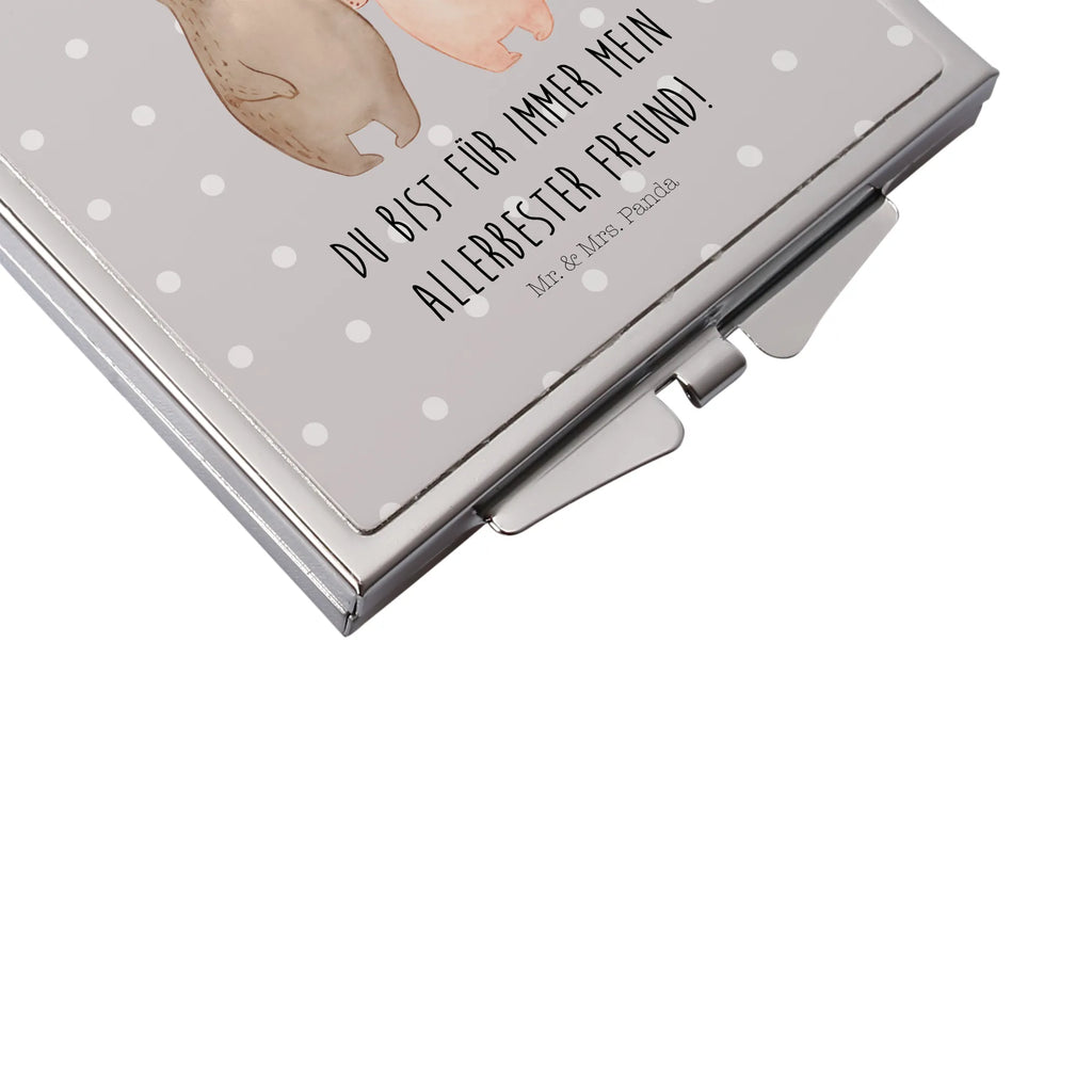 Handbag mirror bear and rabbit Embrace Deko Handspiegel, Klappbarer Handspiegel, Schminkspiegel Kompakt, Design Taschenspiegel, Vintage Kompaktspiegel, Spiegel Für Handtasche, Silber, Klappspiegel, Handspiegel Zum Mitnehmen, Handtaschenspiegel, Taschen-Kosmetikspiegel, Spiegel Für Schminktasche, Handspiegel Für Damen, Handspiegel Geschenkidee, Quadratischer Handspiegel, Taschenspiegel, Schminkspiegel To Go, Kosmetikspiegel Klein, Klappbarer Taschenspiegel, Spiegel Für Unterwegs, Tragbarer Spiegel, Reise Spiegel, Spiegel Für Make-Up Tasche, Handspiegel Mit Hülle, Kompaktspiegel, Mini Spiegel, Runder Taschenspiegel, Freund, Liebe, Ehefrau, Hocheitstag, Ehemann, Heiratsantrag, Jahrestag, Liebesgeschenk, Partner, Heiraten, Freundin, Verlobung, Bär, Bärchen, Hase, Bester Freund, Best Friends, Freunde