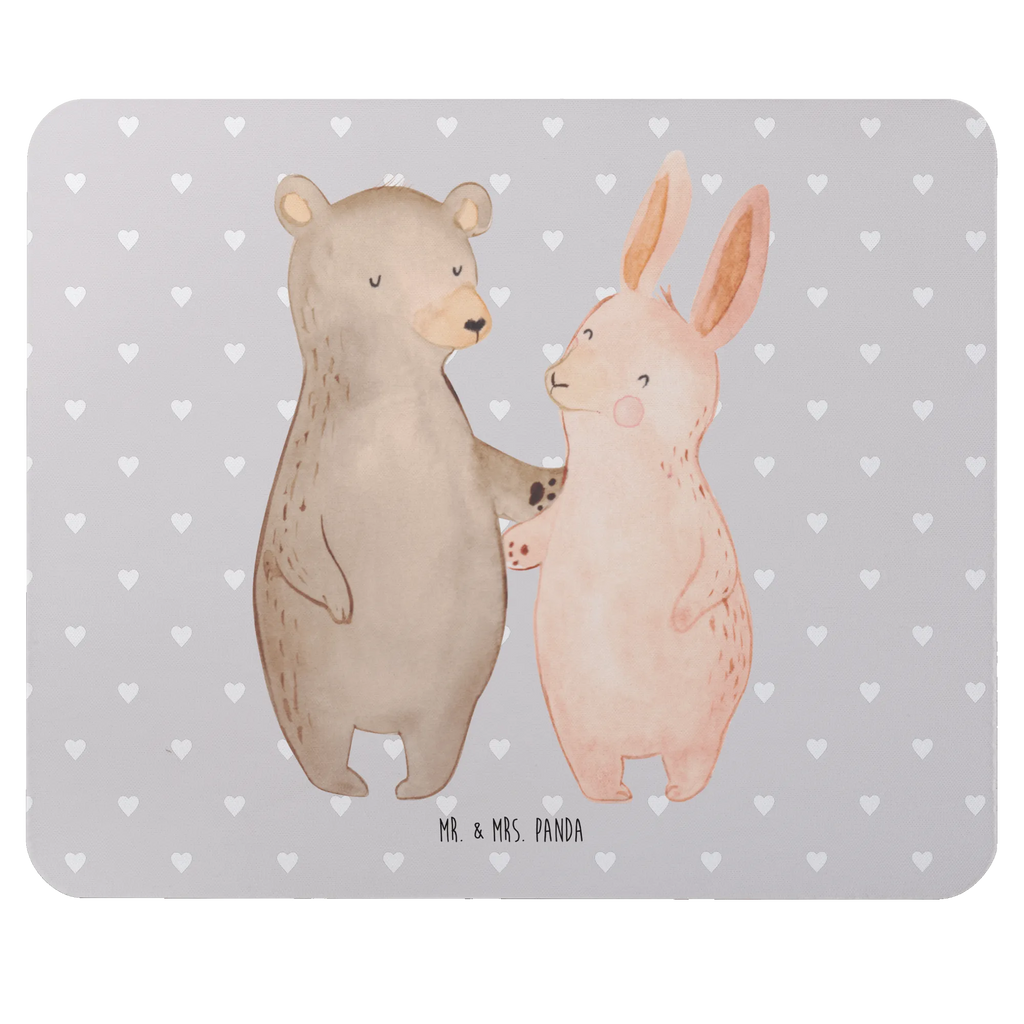 Mouse mat bear and rabbit Embrace Arbeitszimmer, Mousepad, Einzigartiges Mauspad, Mauspad Büro, Mauspad, Computer zubehör, Mausunterlage, Designer Mauspad, Büroausstattung, PC Zubehör, Liebe, Partner, Freund, Freundin, Ehemann, Ehefrau, Heiraten, Verlobung, Heiratsantrag, Liebesgeschenk, Jahrestag, Hocheitstag, Hase, Freunde, Bärchen, Bär, best friends, bester Freund