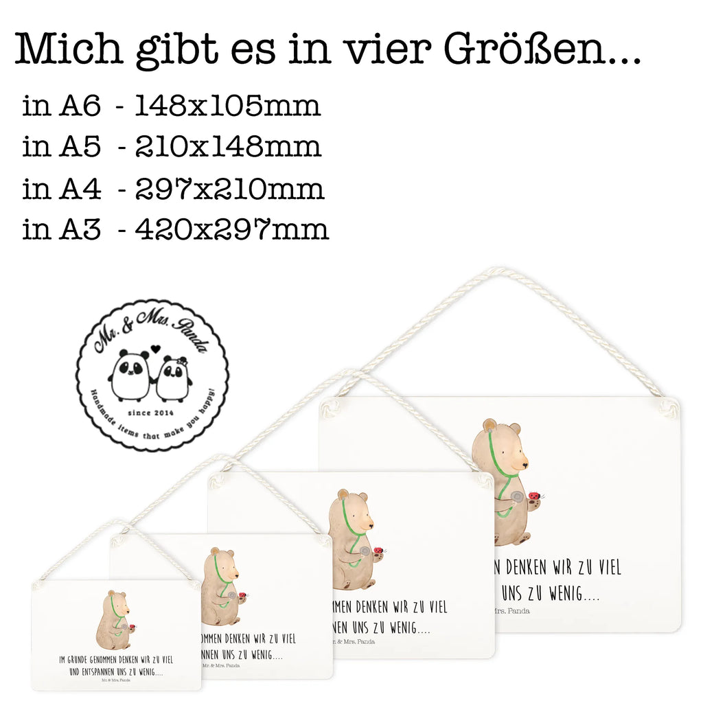 Decorative sign bear Physician dekoschilder, sprüche schild, Holztafel, Spruchschild, Küchenschild, hängeschild, Schild, wandhänger, Holzschild, Türschild, Schild mit Spruch, Badschild, wandtafel, dekotafel, Deko Wandtafel, Motivschild, Deko Schild, holzbild, Dekoschild, Türschild Familie, dekoration schild, Wandschild, Teddybär, Teddy, Bär, Professorin, Doktorin, Ärztin, Professor, Arzt, Doktor