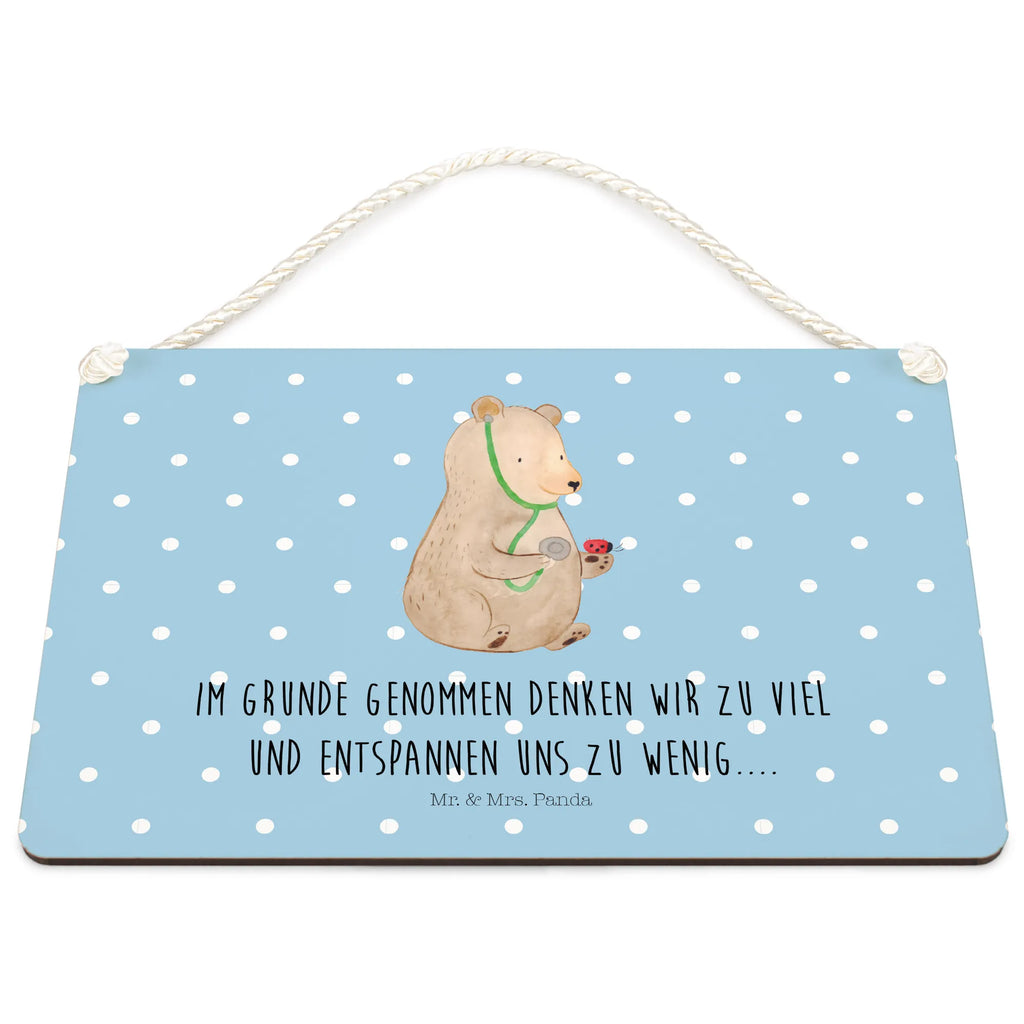 Decorative sign bear Physician dekoschilder, sprüche schild, Holztafel, Spruchschild, Küchenschild, hängeschild, Schild, wandhänger, Holzschild, Türschild, Schild mit Spruch, Badschild, wandtafel, dekotafel, Deko Wandtafel, Motivschild, Deko Schild, holzbild, Dekoschild, Türschild Familie, dekoration schild, Wandschild, Teddybär, Teddy, Bär, Professorin, Doktorin, Ärztin, Professor, Arzt, Doktor