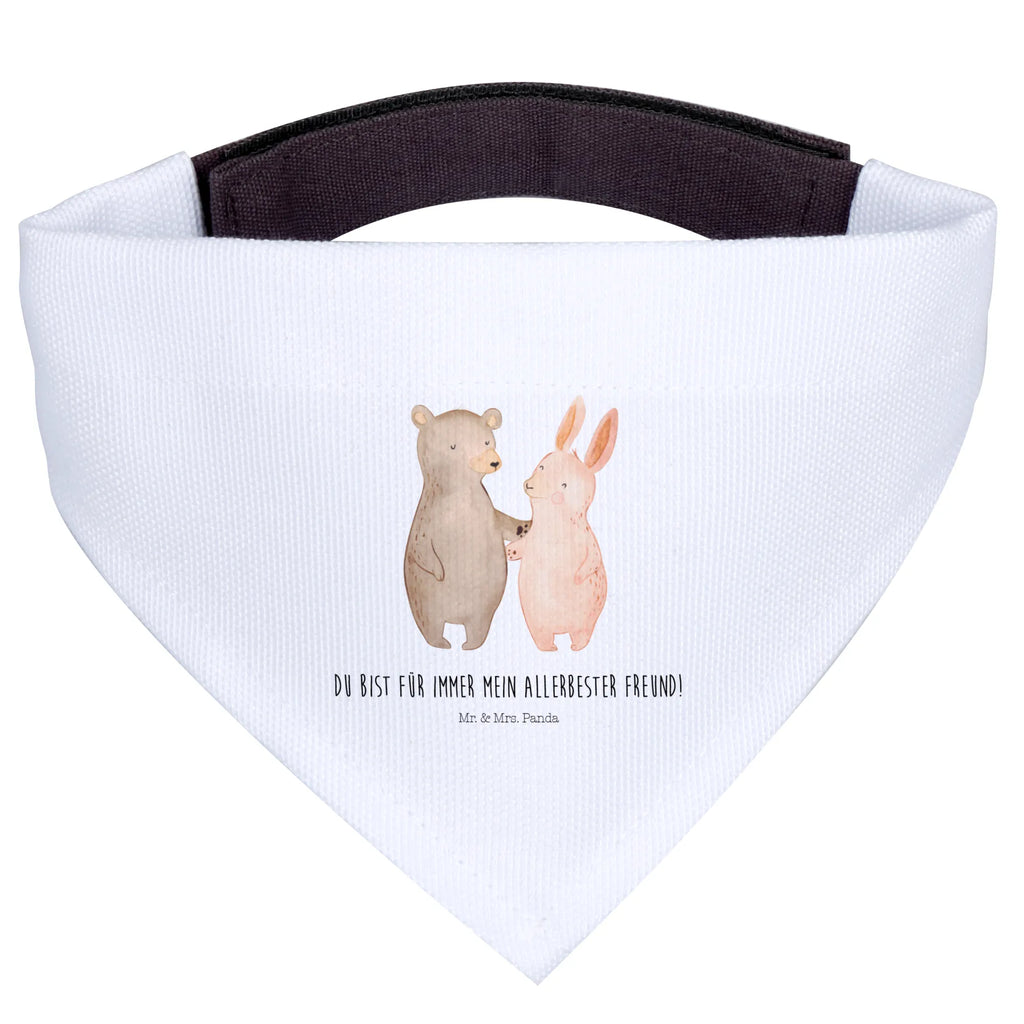 Chusta na szyję dla psa L Niedźwiedź i królik Przytulać Hunde, Mittel, Hundehalstuch, Tuch, Mittelgroße Hunde, Halstuch, Liebesgeschenk, Freund, Liebe, Partner, Jahrestag, Ehefrau, Freundin, Verlobung, Heiraten, Ehemann, Hocheitstag, Heiratsantrag, Bärchen, Freunde, Hase, Bär, Bester Freund, Best Friends