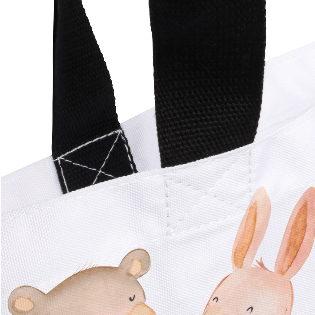 Shopper Bär Hase Umarmen Freizeittasche, Beutel, Einkaufsbeutel, Schultertasche, Strandtasche, Tragebeutel, Ausflug, XL, Schultasche, Shopper, Stofftasche, Tüte, Alltagstasche, Einkaufstasche, XXL Tasche, Schulbeutel, Freund, Liebe, Ehefrau, Hocheitstag, Ehemann, Heiratsantrag, Jahrestag, Liebesgeschenk, Partner, Heiraten, Freundin, Verlobung, Best Friends, Hase, Bester Freund, Freunde, Bärchen, Bär