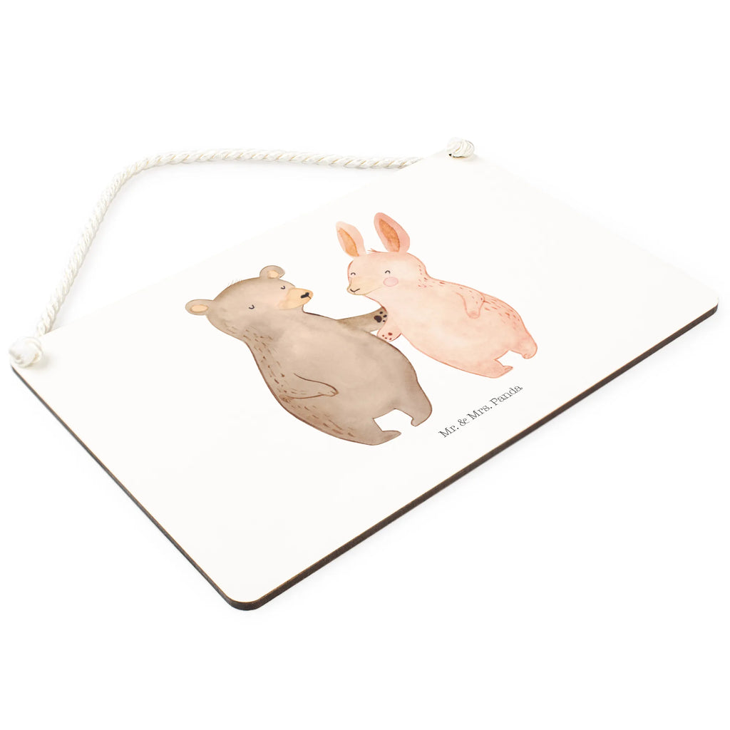 Deko Schild Bär und Hase Umarmen Schild, Schild mit Spruch, sprüche schild, Türschild, hängeschild, Deko Wandtafel, Holzschild, holzbild, dekoschilder, Holztafel, dekotafel, Türschild Familie, Motivschild, Spruchschild, Küchenschild, wandhänger, Wandschild, wandtafel, dekoration schild, Deko Schild, Badschild, Dekoschild, Verlobung, Freund, Partner, Heiratsantrag, Freundin, Liebesgeschenk, Ehemann, Hocheitstag, Ehefrau, Heiraten, Jahrestag, Liebe, Bär, Bester Freund, Hase, Bärchen, Freunde, Best Friends