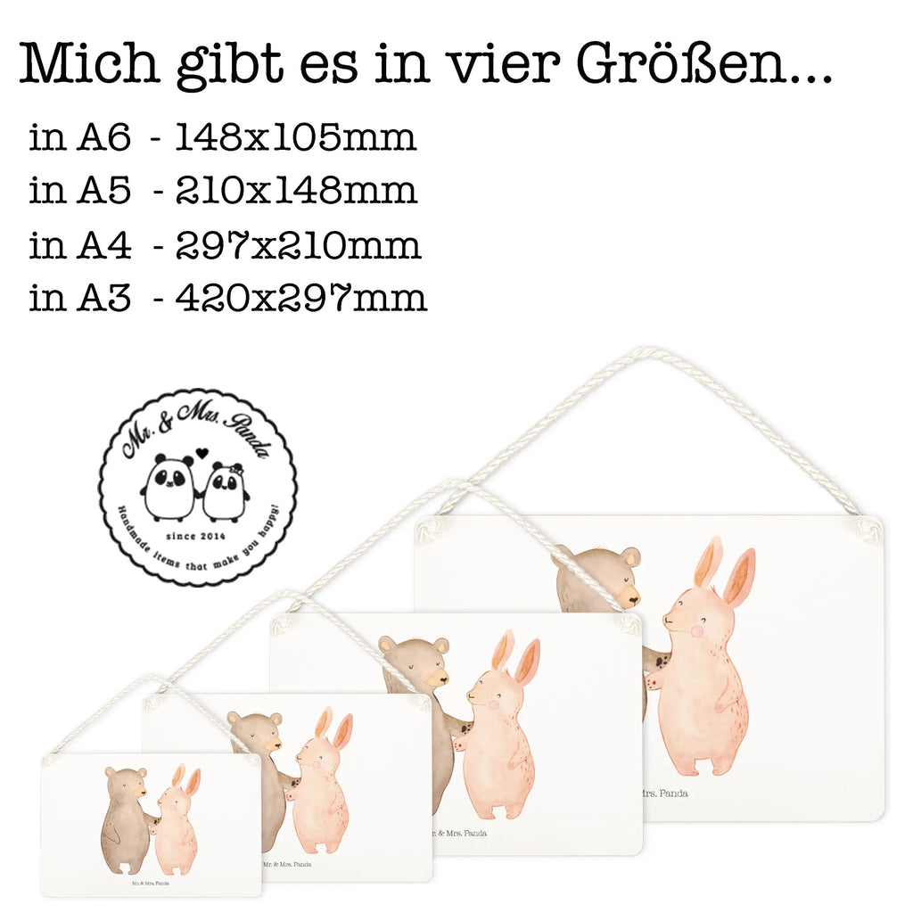 Deko Schild Bär und Hase Umarmen Schild, Schild mit Spruch, sprüche schild, Türschild, hängeschild, Deko Wandtafel, Holzschild, holzbild, dekoschilder, Holztafel, dekotafel, Türschild Familie, Motivschild, Spruchschild, Küchenschild, wandhänger, Wandschild, wandtafel, dekoration schild, Deko Schild, Badschild, Dekoschild, Verlobung, Freund, Partner, Heiratsantrag, Freundin, Liebesgeschenk, Ehemann, Hocheitstag, Ehefrau, Heiraten, Jahrestag, Liebe, Bär, Bester Freund, Hase, Bärchen, Freunde, Best Friends