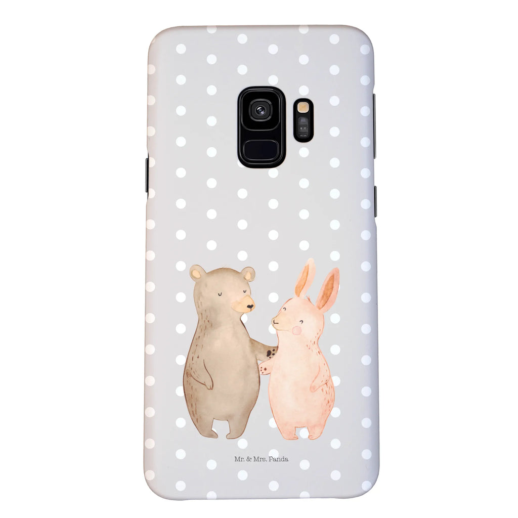 Etui na iPhone 10 Niedźwiedź i królik Przytulać Hülle, Iphone X, Iphone 10, Handy Case, Handy, Handyhülle, Handycover, Cover, Ehefrau, Freundin, Liebe, Liebesgeschenk, Jahrestag, Hocheitstag, Verlobung, Freund, Heiratsantrag, Partner, Heiraten, Ehemann, Hase, Bärchen, Bester Freund, Best Friends, Bär, Freunde