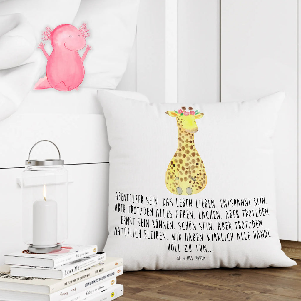 40x40 poduszka żyrafa Wieniec kwiatów Dekokissen 40x40, Kissenhülle 40x40, Dekokissen, Kissen 40x40 Waschbar, Kissenbezüge, Couchkissen, Sofakissen, sofakissen, sitzkissen, Kissen, Dekokissen Sofa, Motivkissen, Zierkissen, Kopfkissen, Kissenhülle, Sofakissen 40x40, Kissenbezug 40x40, Kissen 40x40, Kopfkissen 40x40, Afrika, Wildtiere, Giraffe, Abenteurer, Blumenkranz, Freundin, Selbstliebe