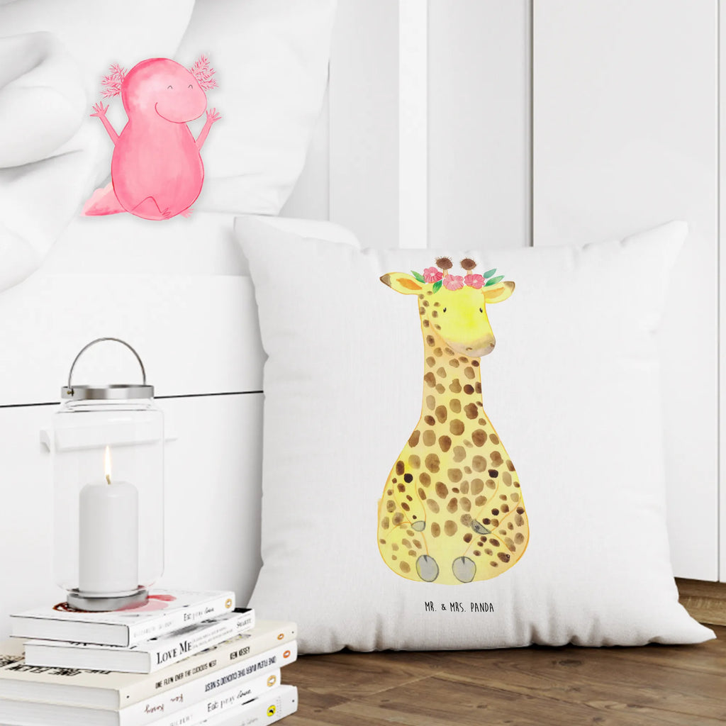 40x40 poduszka żyrafa Wieniec kwiatów Dekokissen 40x40, Kissenhülle 40x40, Dekokissen, Kissen 40x40 Waschbar, Kissenbezüge, Couchkissen, Sofakissen, sofakissen, sitzkissen, Kissen, Dekokissen Sofa, Motivkissen, Zierkissen, Kopfkissen, Kissenhülle, Sofakissen 40x40, Kissenbezug 40x40, Kissen 40x40, Kopfkissen 40x40, Afrika, Wildtiere, Giraffe, Abenteurer, Blumenkranz, Freundin, Selbstliebe