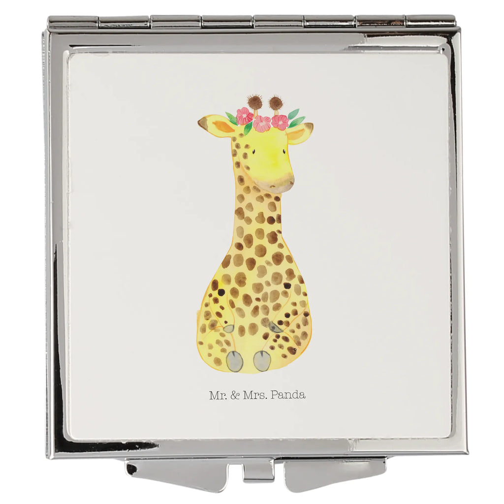Kwadratowe lusterko do torebki żyrafa Wieniec kwiatów Vintage Kompaktspiegel, Kosmetikspiegel Klein, Deko Handspiegel, Mini Spiegel, Spiegel Für Schminktasche, Kompaktspiegel, Runder Taschenspiegel, Handspiegel Geschenkidee, Spiegel Für Make-Up Tasche, Klappspiegel, Quadratischer Handspiegel, Handspiegel Für Damen, Spiegel Für Handtasche, Tragbarer Spiegel, Taschen-Kosmetikspiegel, Reise Spiegel, Design Taschenspiegel, Spiegel Für Unterwegs, Handspiegel Mit Hülle, Handtaschenspiegel, Schminkspiegel Kompakt, Taschenspiegel, Schminkspiegel To Go, Klappbarer Handspiegel, Handspiegel Zum Mitnehmen, Klappbarer Taschenspiegel, Afrika, Wildtiere, Freundin, Abenteurer, Giraffe, Selbstliebe, Blumenkranz