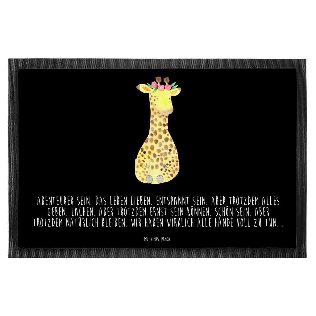 Fußmatte Giraffe Blumenkranz Fußabtreter, Gummimatte, Schmutzfänger, Vorleger, Fußmatte außen, Fußabstreifer, Motivfußmatte, Sauberlaufmatte, Schmutzfangteppich, Fußmatte waschbar, Fußmatte outdoor, Fussmatten, Fußabtreter außen, Fußabstreifer außen, Fussmatten online, Fußmatten, Schmutzfangmatte waschbar, Schmutzfangmatte, Matte, Eingangsteppich, Türvorleger, Gummi Matte, Türmatte, Schmutzmatte, Haustürmatte, Fußmatte innen, Fußmatte außen wetterfest, Afrika, Wildtiere, Freundin, Selbstliebe, Abenteurer, Giraffe, Blumenkranz