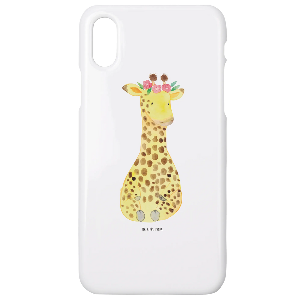 Etui na iPhone 11 żyrafa Wieniec kwiatów Handy, Hülle, Handy Case, Handycover, Handyhülle, Cover, Iphone 10, Iphone X, Wildtiere, Afrika, Giraffe, Blumenkranz, Selbstliebe, Freundin, Abenteurer