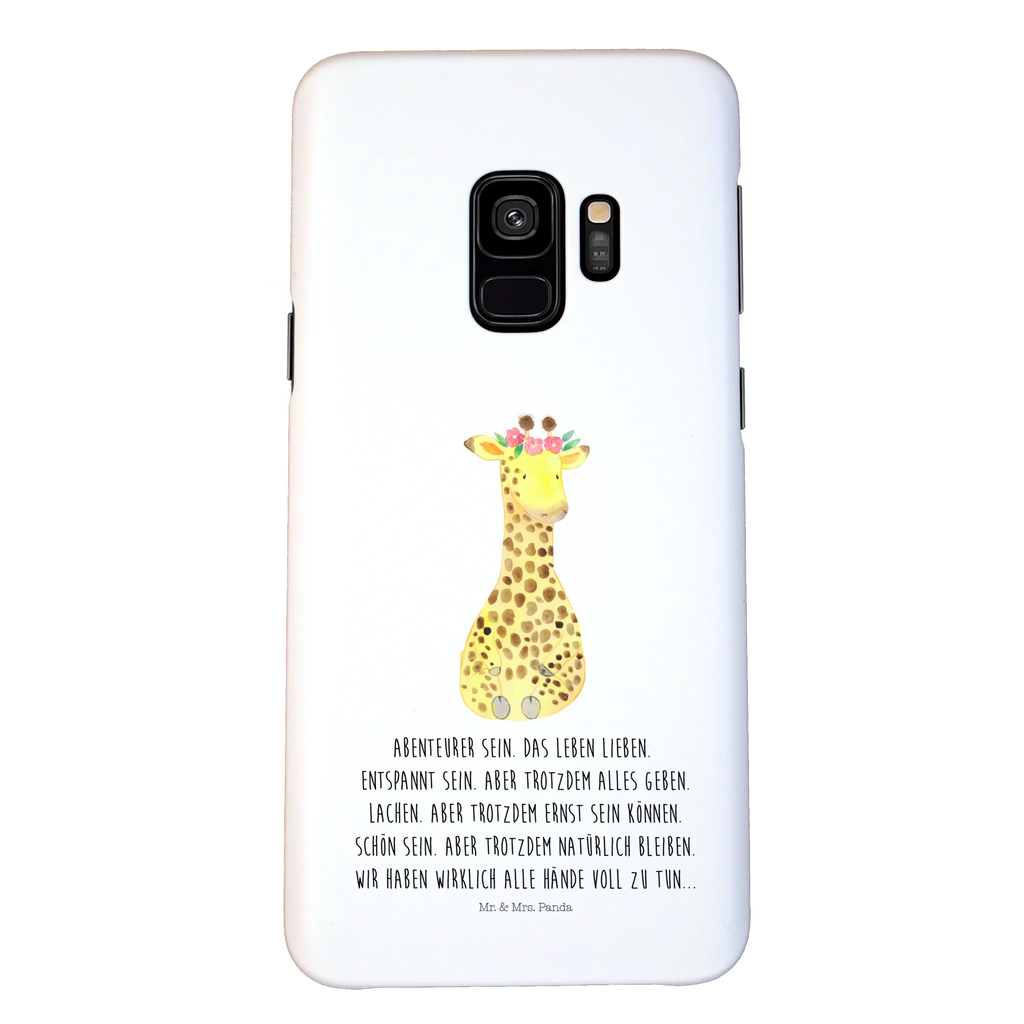 Etui na iPhone 11 żyrafa Wieniec kwiatów Handy, Hülle, Handy Case, Handycover, Handyhülle, Cover, Iphone 10, Iphone X, Wildtiere, Afrika, Giraffe, Blumenkranz, Selbstliebe, Freundin, Abenteurer
