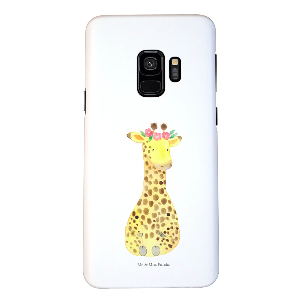 Etui na iPhone 11 żyrafa Wieniec kwiatów Handy, Hülle, Handy Case, Handycover, Handyhülle, Cover, Iphone 10, Iphone X, Wildtiere, Afrika, Giraffe, Blumenkranz, Selbstliebe, Freundin, Abenteurer