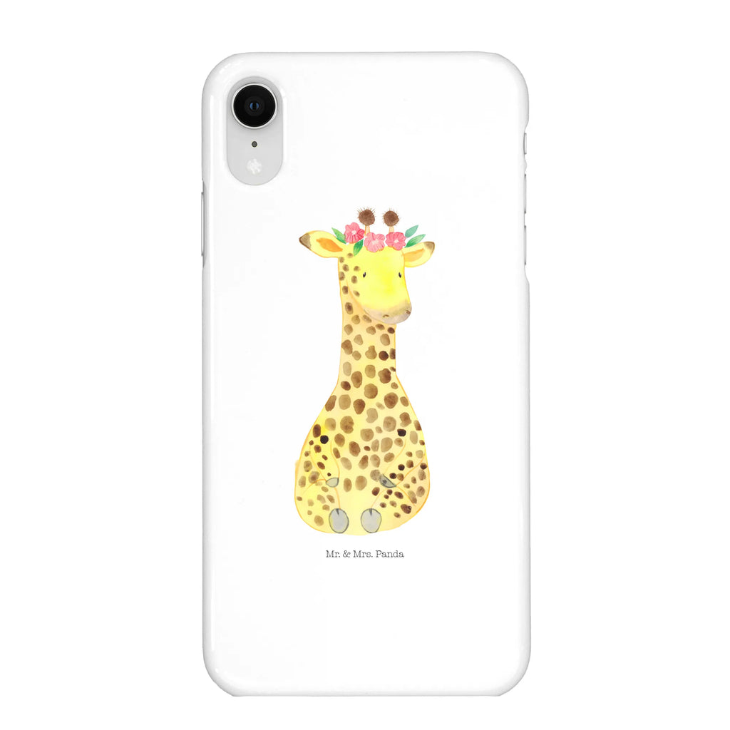 Etui na iPhone 11 żyrafa Wieniec kwiatów Handy, Hülle, Handy Case, Handycover, Handyhülle, Cover, Iphone 10, Iphone X, Wildtiere, Afrika, Giraffe, Blumenkranz, Selbstliebe, Freundin, Abenteurer