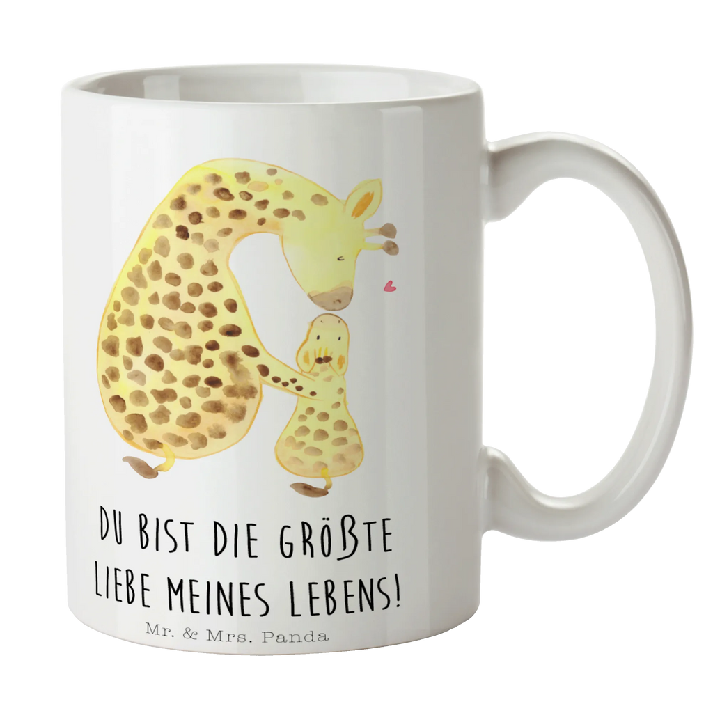 Kubek żyrafa dziecko Tasse mit Motiven, Tasse mit Zitaten, Teetasse, Keramiktasse, Tasse, Bürotasse, Geschenktasse, Kaffeetasse, Porzellantasse, Afrika, Wildtiere, Mutter, Sohn, Giraffe, Lieblingsmensch, Tochter, Kind, Mama