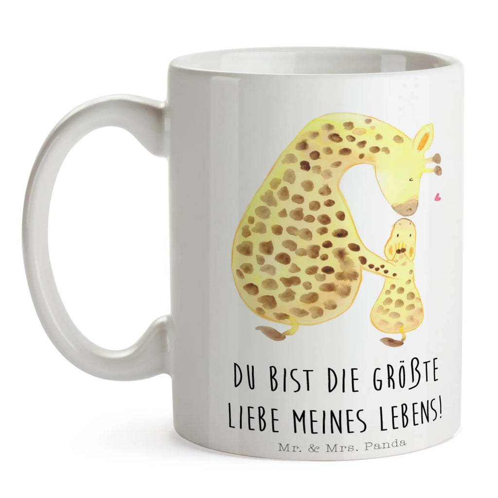 Kubek żyrafa dziecko Tasse mit Motiven, Tasse mit Zitaten, Teetasse, Keramiktasse, Tasse, Bürotasse, Geschenktasse, Kaffeetasse, Porzellantasse, Afrika, Wildtiere, Mutter, Sohn, Giraffe, Lieblingsmensch, Tochter, Kind, Mama